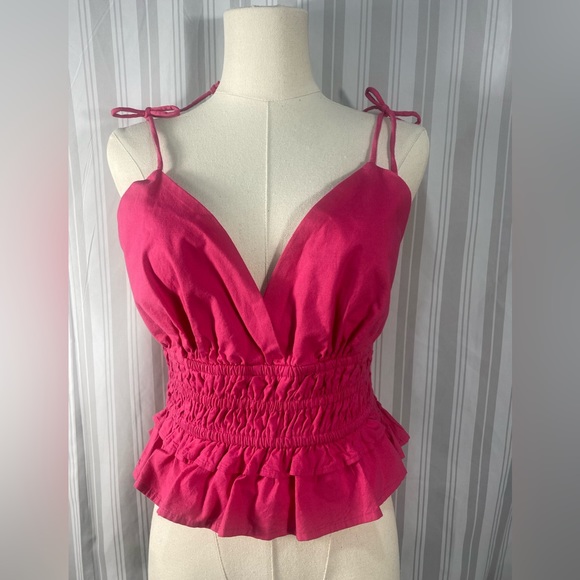 Sim & Sam pink top in Medium - Picture 1 of 3